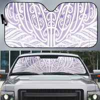 Purple New Zealand Puhoro Maori Tattoo Auto Sun Shade