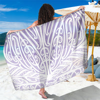 Purple New Zealand Puhoro Maori Tattoo Sarong