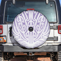 Purple New Zealand Puhoro Maori Tattoo Spare Tire Cover