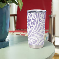 Purple New Zealand Puhoro Maori Tattoo Tumbler Cup