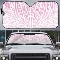 Pink New Zealand Puhoro Maori Tattoo Auto Sun Shade