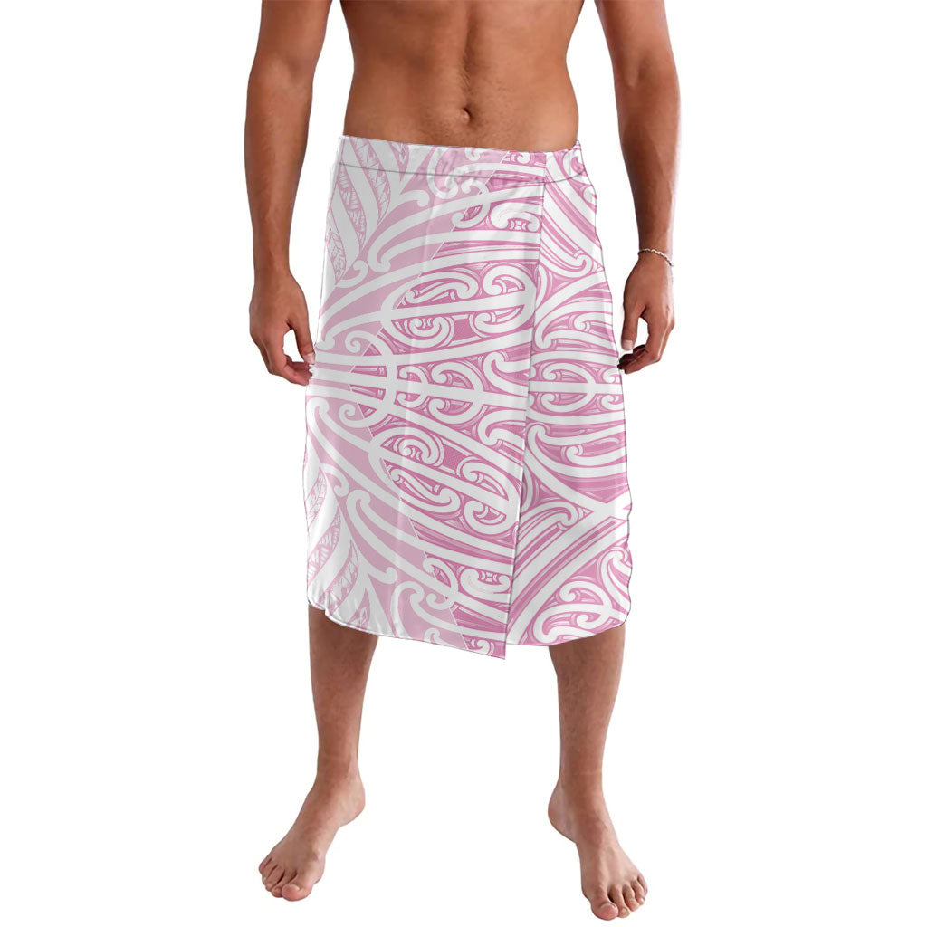 Pink New Zealand Puhoro Maori Tattoo Lavalava