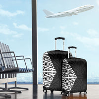 Black New Zealand Puhoro Maori Tattoo Luggage Cover