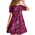 Pink Aloha Hawaii Family Matching Summer Maxi Dress and Hawaiian Shirt Hawaiian Kakau Ohia Lehua Lei - Polynesian Pride