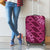 Pink Aloha Hawaii Luggage Cover Hawaiian Kakau Ohia Lehua Lei - Polynesian Pride