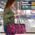 Pink Aloha Hawaii Travel Bag Hawaiian Kakau Ohia Lehua Lei - Polynesian Pride