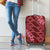 Maroon Aloha Hawaii Luggage Cover Hawaiian Kakau Ohia Lehua Lei - Polynesian Pride