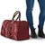 Maroon Aloha Hawaii Travel Bag Hawaiian Kakau Ohia Lehua Lei - Polynesian Pride