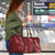 Maroon Aloha Hawaii Travel Bag Hawaiian Kakau Ohia Lehua Lei - Polynesian Pride