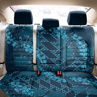 Naval Night Aloha Hawaii Back Car Seat Cover Hawaiian Kakau Ohia Lehua Lei - Polynesian Pride