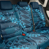 Naval Night Aloha Hawaii Back Car Seat Cover Hawaiian Kakau Ohia Lehua Lei - Polynesian Pride