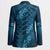 Naval Night Aloha Hawaii Blazer Hawaiian Kakau Ohia Lehua Lei - Polynesian Pride