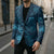 Naval Night Aloha Hawaii Blazer Hawaiian Kakau Ohia Lehua Lei - Polynesian Pride