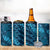 Naval Night Aloha Hawaii 4 in 1 Can Cooler Tumbler Hawaiian Kakau Ohia Lehua Lei - Polynesian Pride