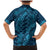 Naval Night Aloha Hawaii Family Matching Mermaid Dress and Hawaiian Shirt Hawaiian Kakau Ohia Lehua Lei - Polynesian Pride