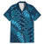 Naval Night Aloha Hawaii Family Matching Mermaid Dress and Hawaiian Shirt Hawaiian Kakau Ohia Lehua Lei - Polynesian Pride