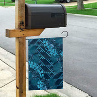 Naval Night Aloha Hawaii Garden Flag Hawaiian Kakau Ohia Lehua Lei - Polynesian Pride