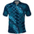 Naval Night Aloha Hawaii Polo Shirt Hawaiian Kakau Ohia Lehua Lei - Polynesian Pride