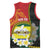 Personalised PNG Morobe Provins Basketball Jersey Papua New Guinea Plumeria Melanesian Pattern - Polynesian Pride