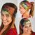 PNG Morobe Provins Neck Gaiter Papua New Guinea Plumeria Melanesian Pattern LT14
