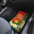 Personalised PNG Isten Hailans Provins Car Mats Papua New Guinea Plumeria Melanesian Pattern - Polynesian Pride