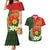 Personalised PNG Isten Hailans Provins Couples Matching Mermaid Dress and Hawaiian Shirt Papua New Guinea Plumeria Melanesian Pattern - Polynesian Pride