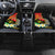 Personalised PNG Sauten Hailans Car Mats Papua New Guinea Plumeria Melanesian Pattern - Polynesian Pride