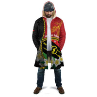 Personalised PNG Sauten Hailans Cloak Papua New Guinea Plumeria Melanesian Pattern - Polynesian Pride