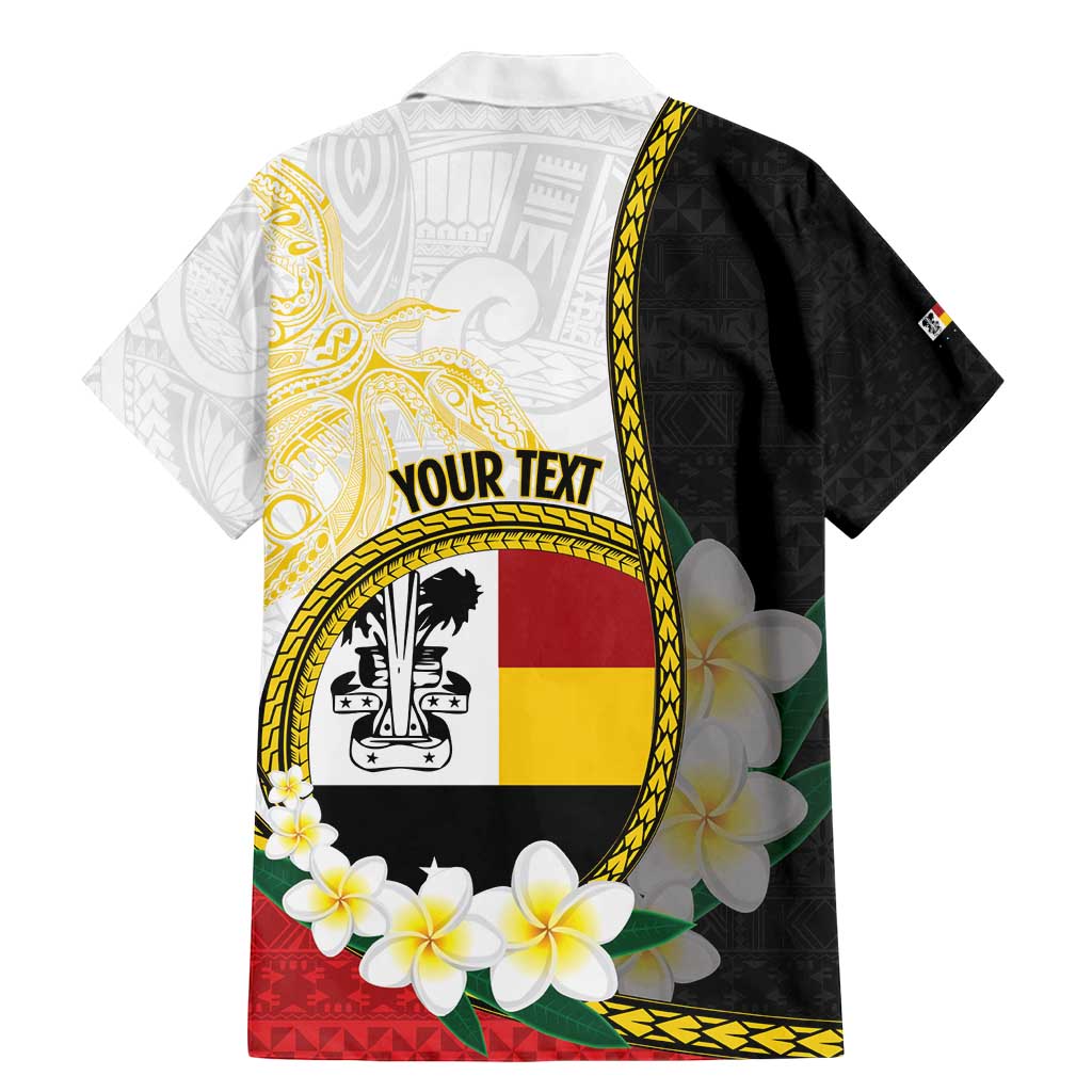 Personalised PNG Madang Provins Family Matching Mermaid Dress and Hawaiian Shirt Papua New Guinea Plumeria Melanesian Pattern - Polynesian Pride