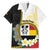 Personalised PNG Madang Provins Family Matching Short Sleeve Bodycon Dress and Hawaiian Shirt Papua New Guinea Plumeria Melanesian Pattern - Polynesian Pride