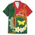 Personalised PNG Oro Provins Family Matching Summer Maxi Dress and Hawaiian Shirt Papua New Guinea Plumeria Melanesian Pattern - Polynesian Pride