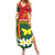 Personalised PNG Oro Provins Family Matching Summer Maxi Dress and Hawaiian Shirt Papua New Guinea Plumeria Melanesian Pattern - Polynesian Pride