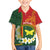 Personalised PNG Oro Provins Family Matching Tank Maxi Dress and Hawaiian Shirt Papua New Guinea Plumeria Melanesian Pattern - Polynesian Pride
