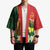 Personalised PNG Oro Provins Kimono Papua New Guinea Plumeria Melanesian Pattern - Polynesian Pride