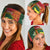 PNG Oro Provins Neck Gaiter Papua New Guinea Plumeria Melanesian Pattern LT14
