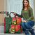 Personalised PNG Oro Provins Travel Bag Papua New Guinea Plumeria Melanesian Pattern - Polynesian Pride