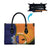 Personalised PNG Niu Ailan Leather Bag Papua New Guinea Plumeria Melanesian Pattern - Polynesian Pride