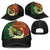 PNG Simbu Provins Baseball Net Cap Papua New Guinea Plumeria Melanesian Pattern - Polynesian Pride