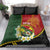 Personalised PNG Simbu Provins Bedding Set Papua New Guinea Plumeria Melanesian Pattern - Polynesian Pride