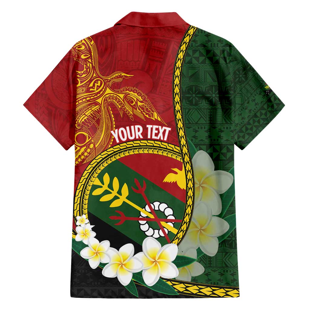 Personalised PNG Simbu Provins Family Matching Long Sleeve Bodycon Dress and Hawaiian Shirt Papua New Guinea Plumeria Melanesian Pattern - Polynesian Pride