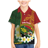 Personalised PNG Simbu Provins Family Matching Mermaid Dress and Hawaiian Shirt Papua New Guinea Plumeria Melanesian Pattern - Polynesian Pride