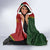 Personalised PNG Simbu Provins Hooded Blanket Papua New Guinea Plumeria Melanesian Pattern - Polynesian Pride