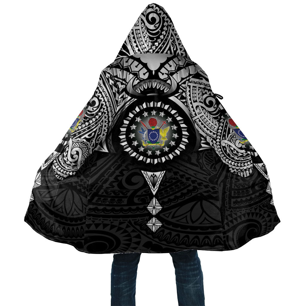 Cook Islands Manta Ray Cloak Kuki Airani Tattoo Black Color LT14 Unisex Black - Polynesian Pride