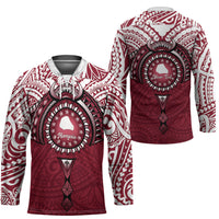 Personalised Cook Islands Mangaia Hockey Jersey Map With Kuki Airani Manta Ray Tattoo LT14 - Polynesian Pride
