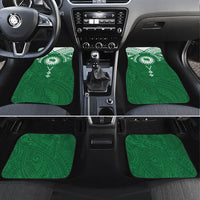 Personalised Cook Islands Rarotonga Car Mats Map With Kuki Airani Manta Ray Tattoo