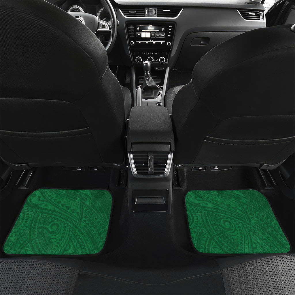 Personalised Cook Islands Rarotonga Car Mats Map With Kuki Airani Manta Ray Tattoo