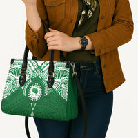 Personalised Cook Islands Rarotonga Leather Bag Map With Kuki Airani Manta Ray Tattoo
