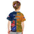 France And Australia Rugby Kid T Shirt 2023 World Cup Le Bleus Wallabies Together LT14 - Polynesian Pride