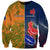 Custom France And Australia Rugby Sweatshirt 2023 World Cup Le Bleus Wallabies Together LT14 Unisex Gold - Polynesian Pride