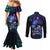 Polynesia Suicide Prevention Awareness Couples Matching Mermaid Dress and Long Sleeve Button Shirts Your Life Is Worth Living For Polynesian Purple Pattern LT14 - Polynesian Pride